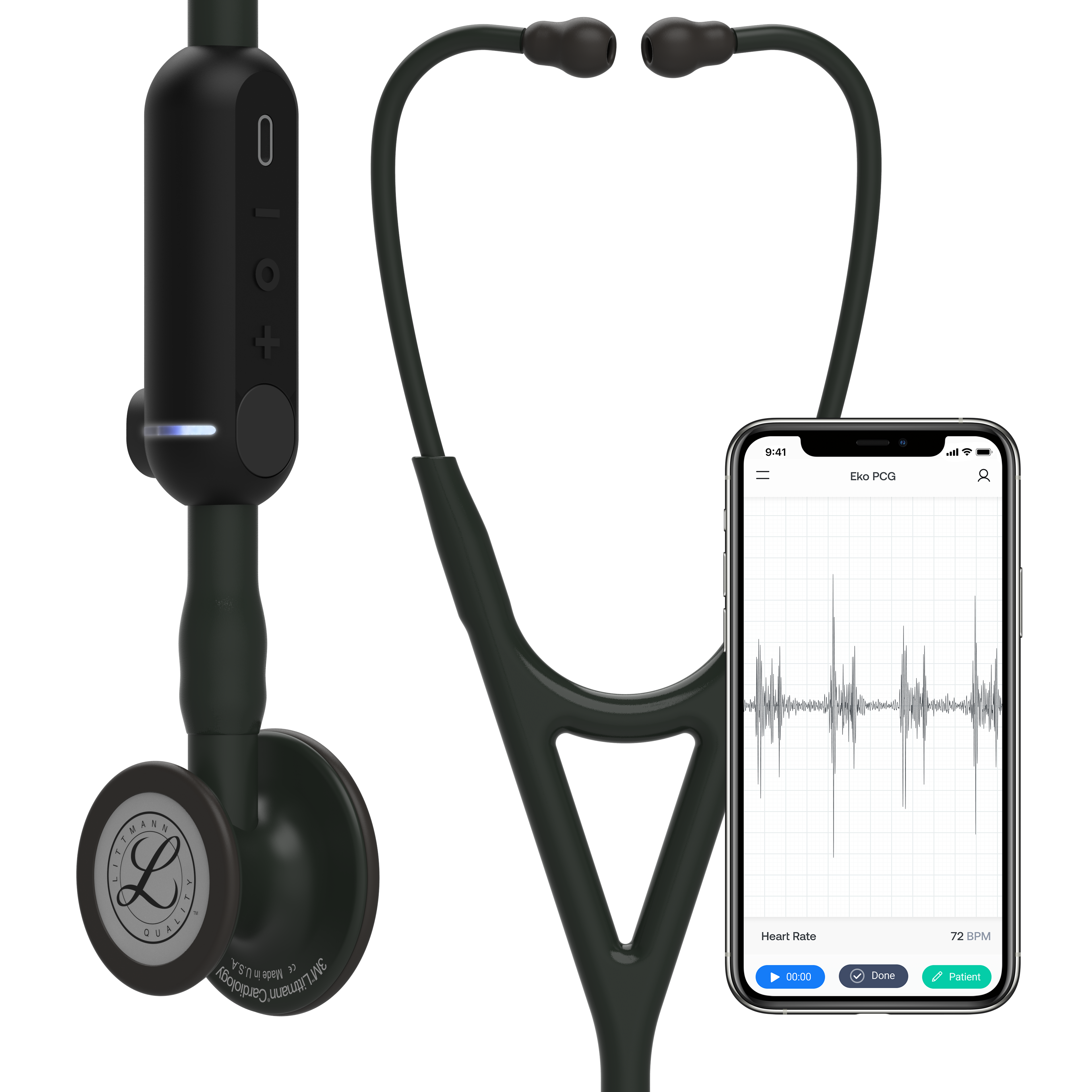 3M Littmann CORE ステトスコープ Littmann CORE Digital Stethoscope | Littmann®